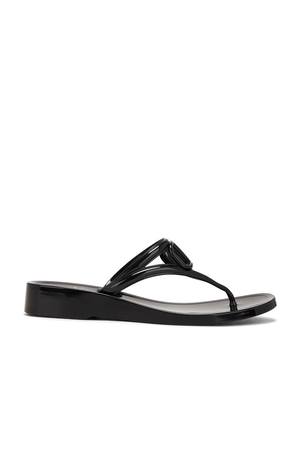 V Logo Signature Thong Sandal