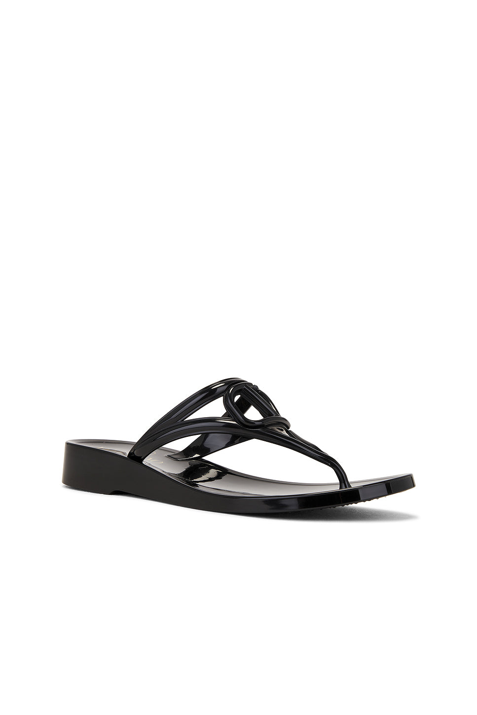 V Logo Signature Thong Sandal