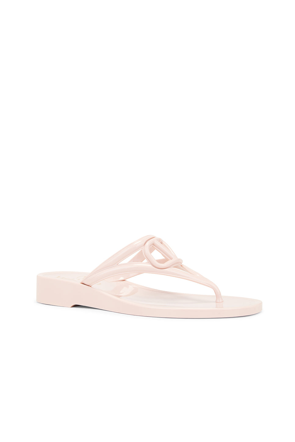 V Logo Signature Thong Sandal