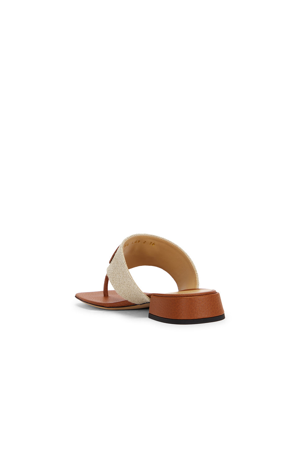 V Logo Signature Thong Sandal