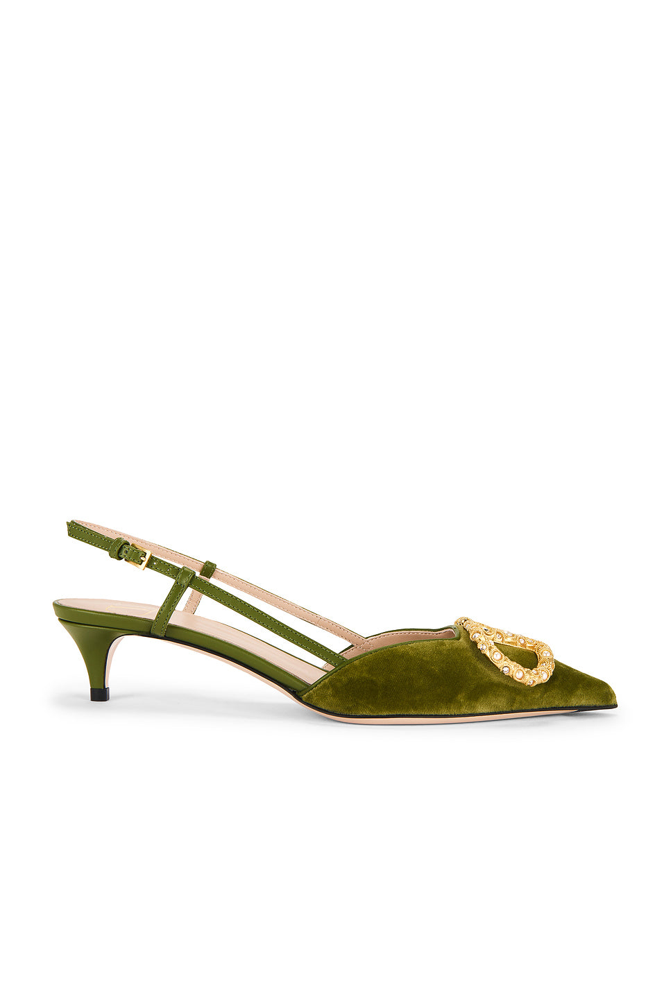 V Logo Signature Slingback
