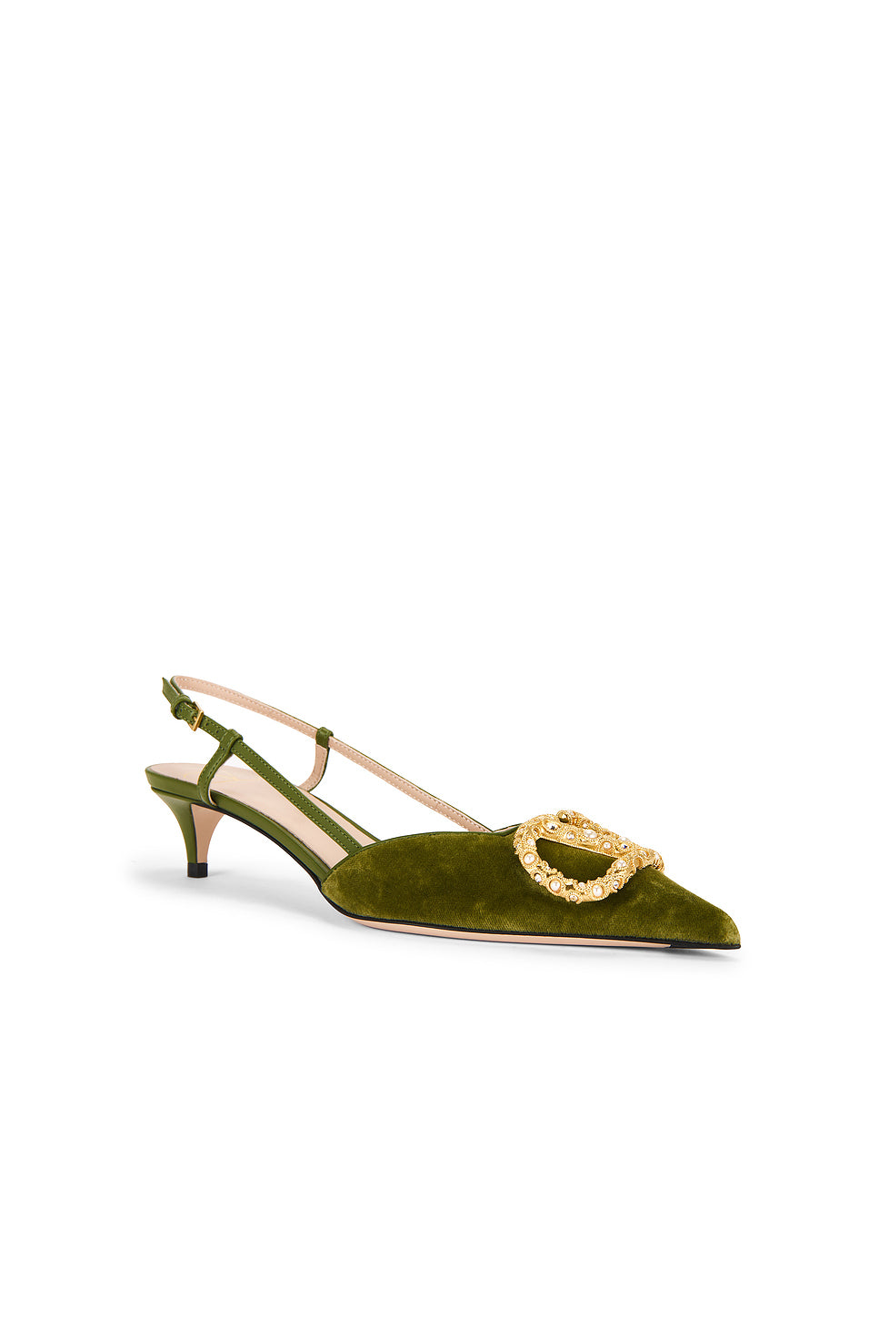 V Logo Signature Slingback