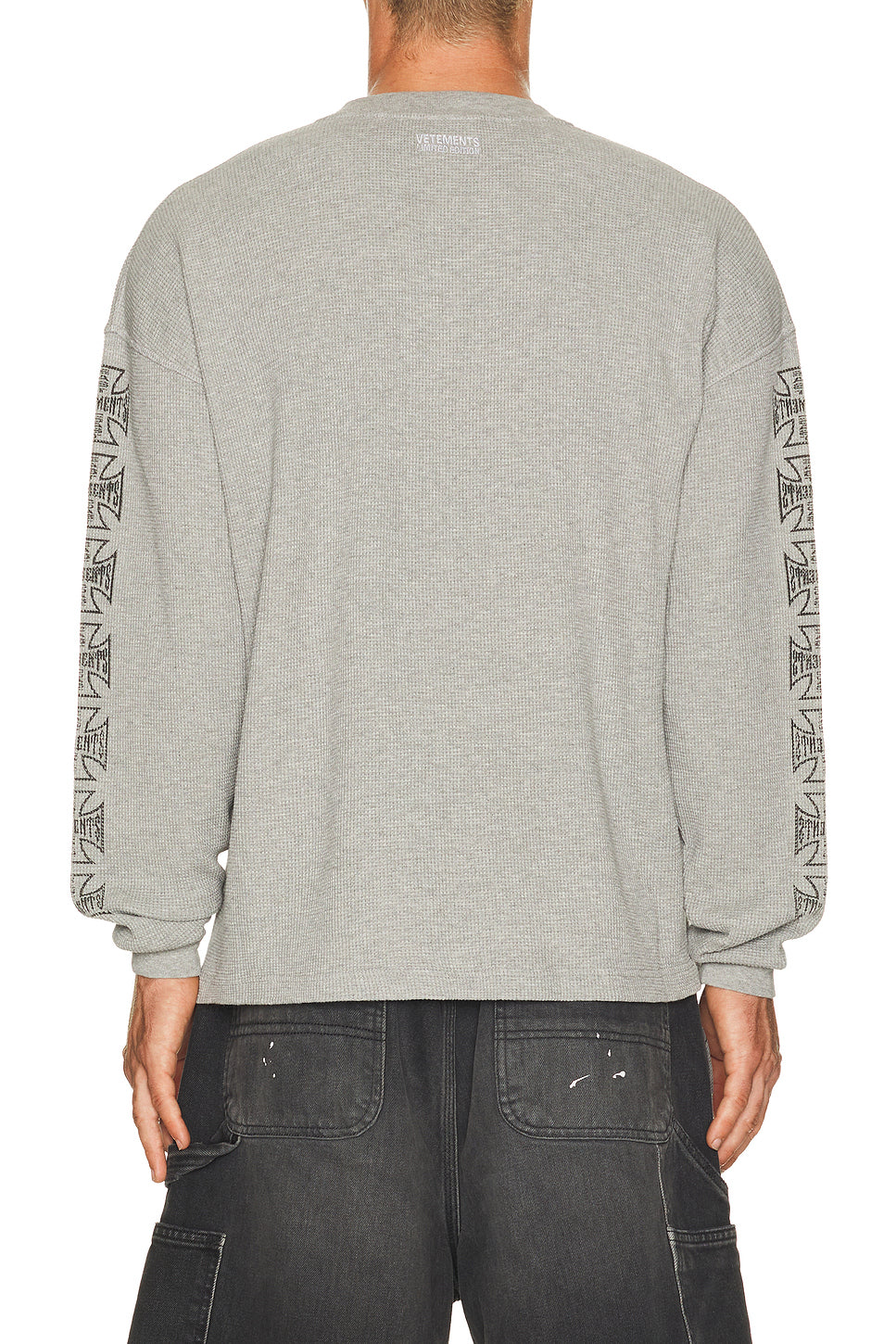 Big Biker Cross Waffle Longsleeve