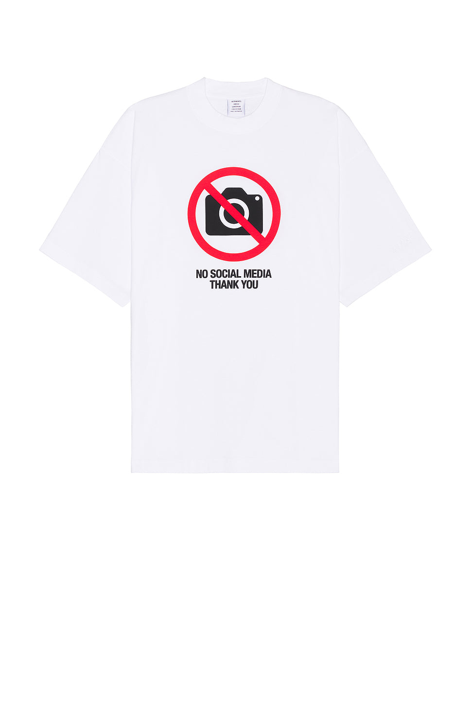 No Social Media T-Shirt