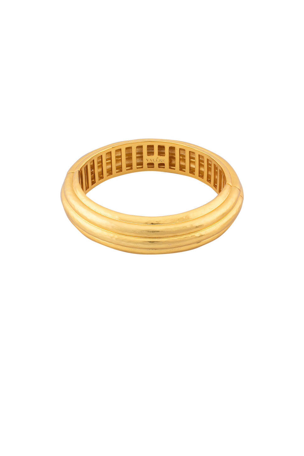 Ribbed Bangle Bracelet