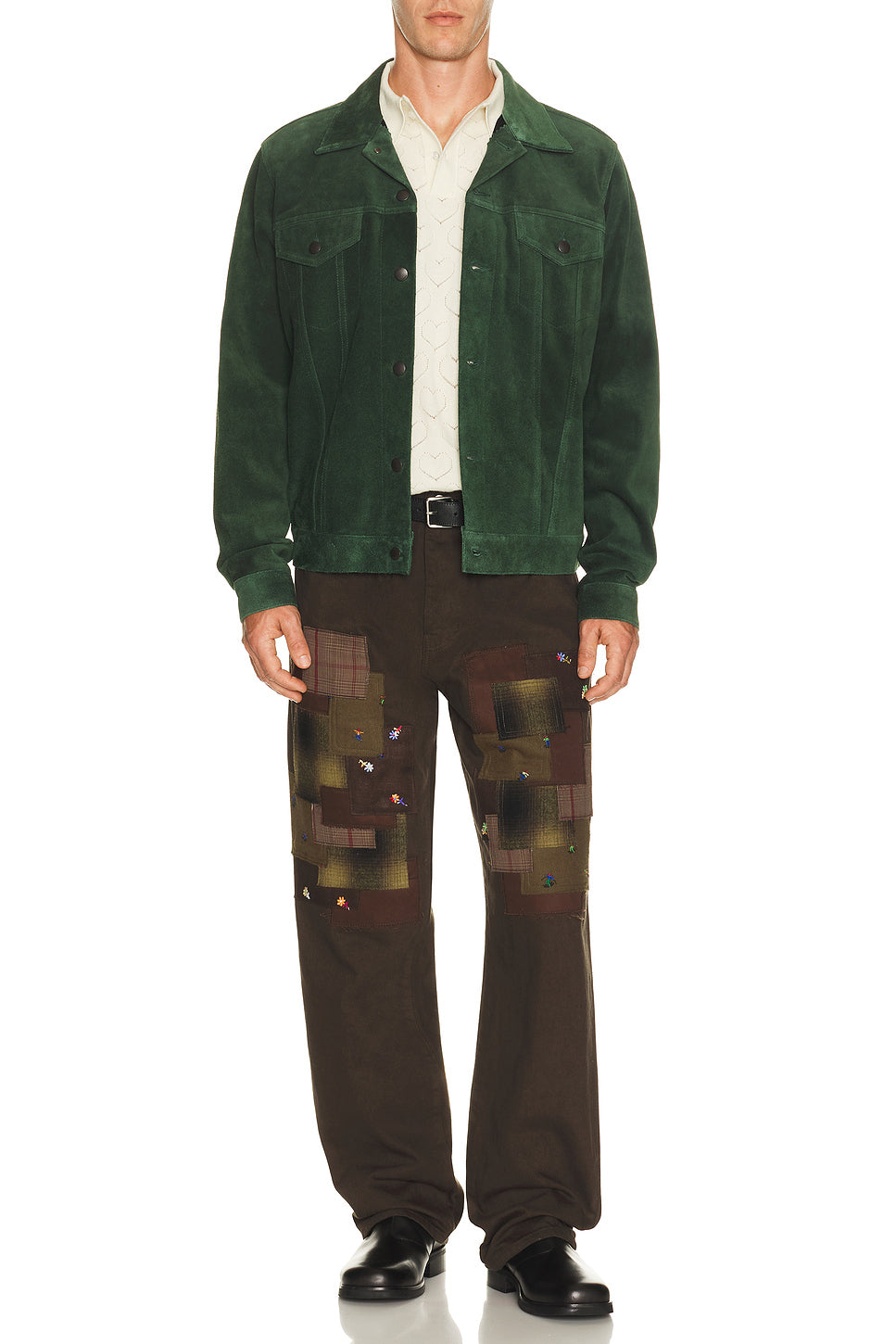 Suede Trucker Jacket