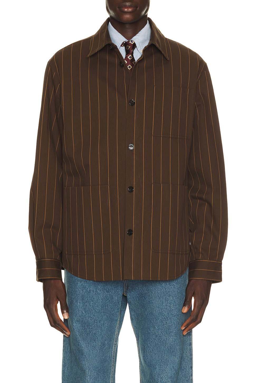 Striped Overshirt
