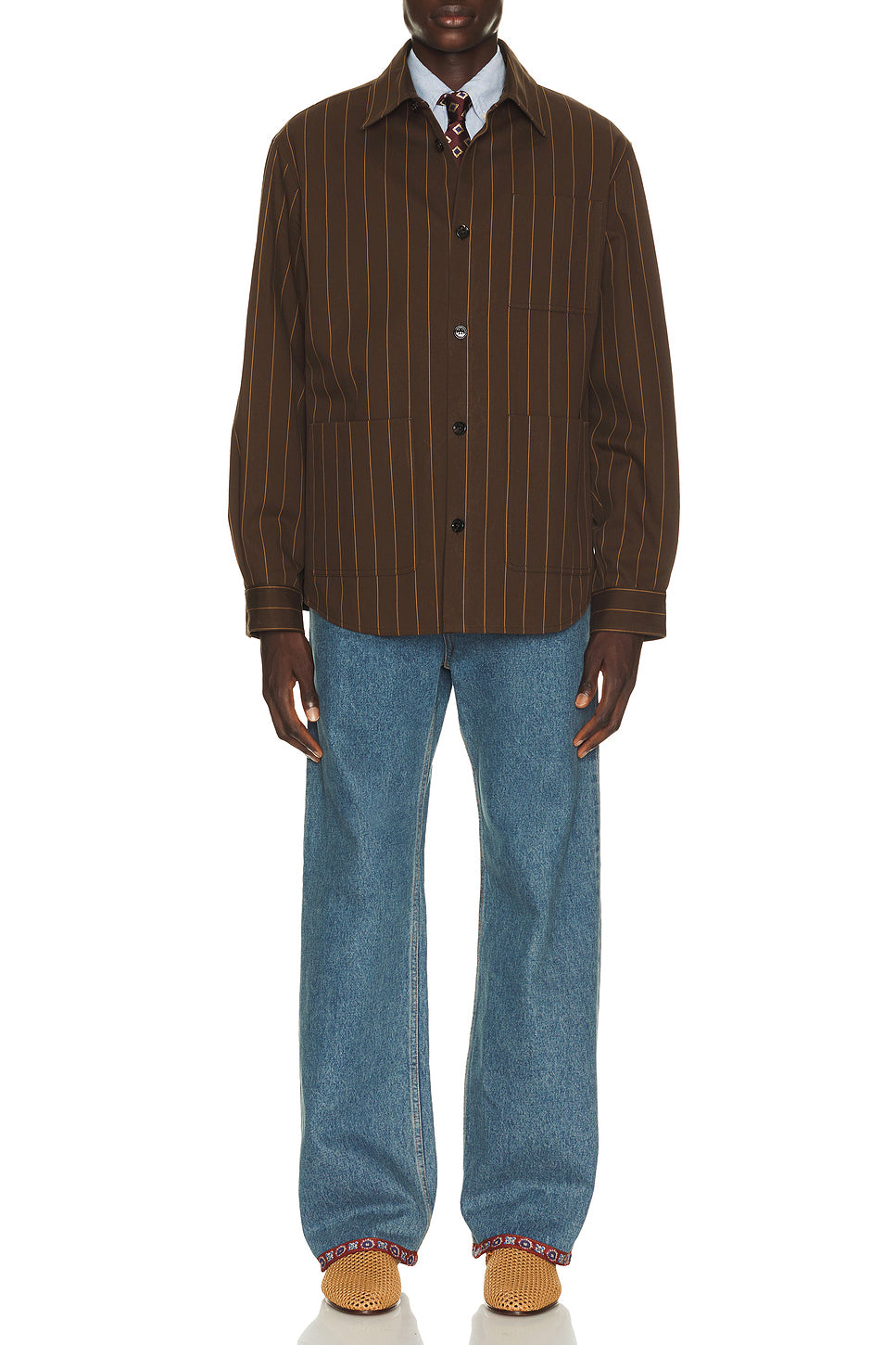 Striped Overshirt
