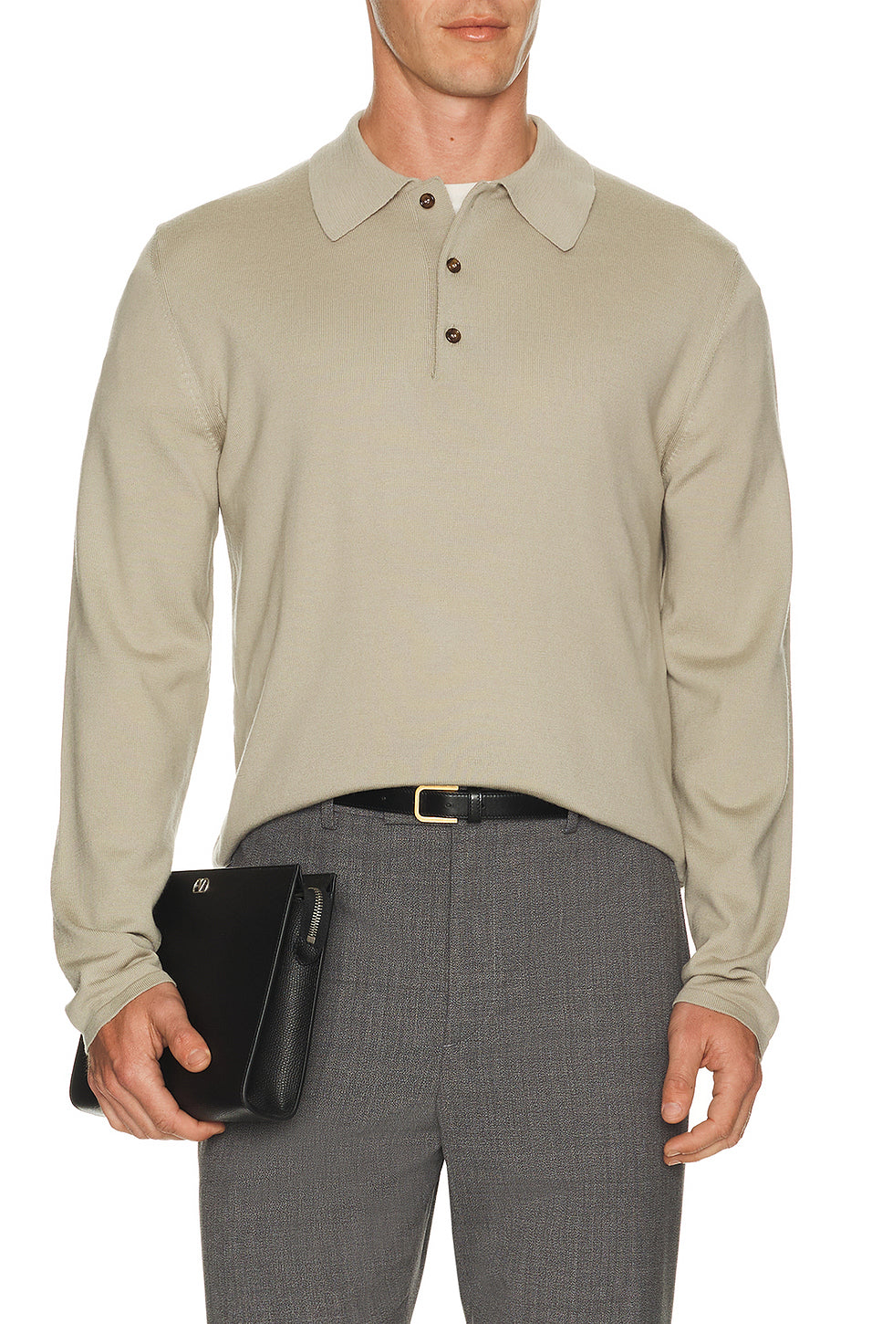 Vlogo Long Sleeve Polo