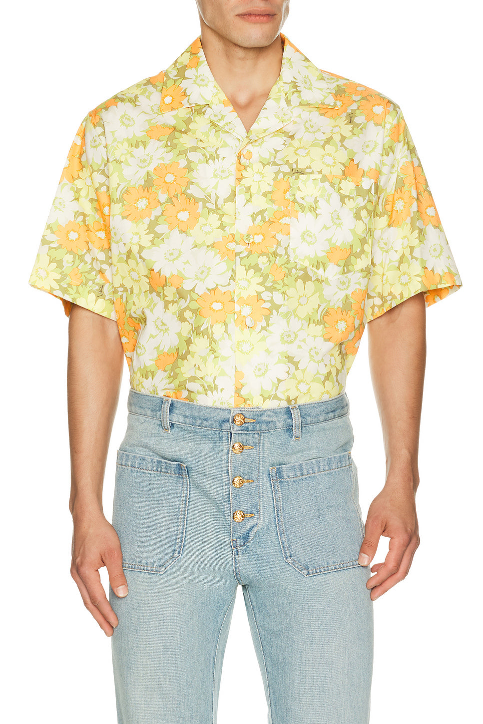 Floral Short Sleeve Shirt