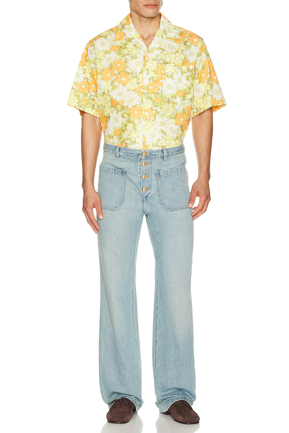 Floral Short Sleeve Shirt
