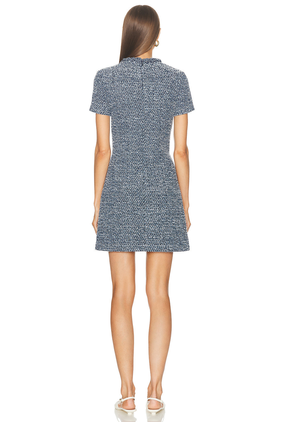 Textured Tweed Dress