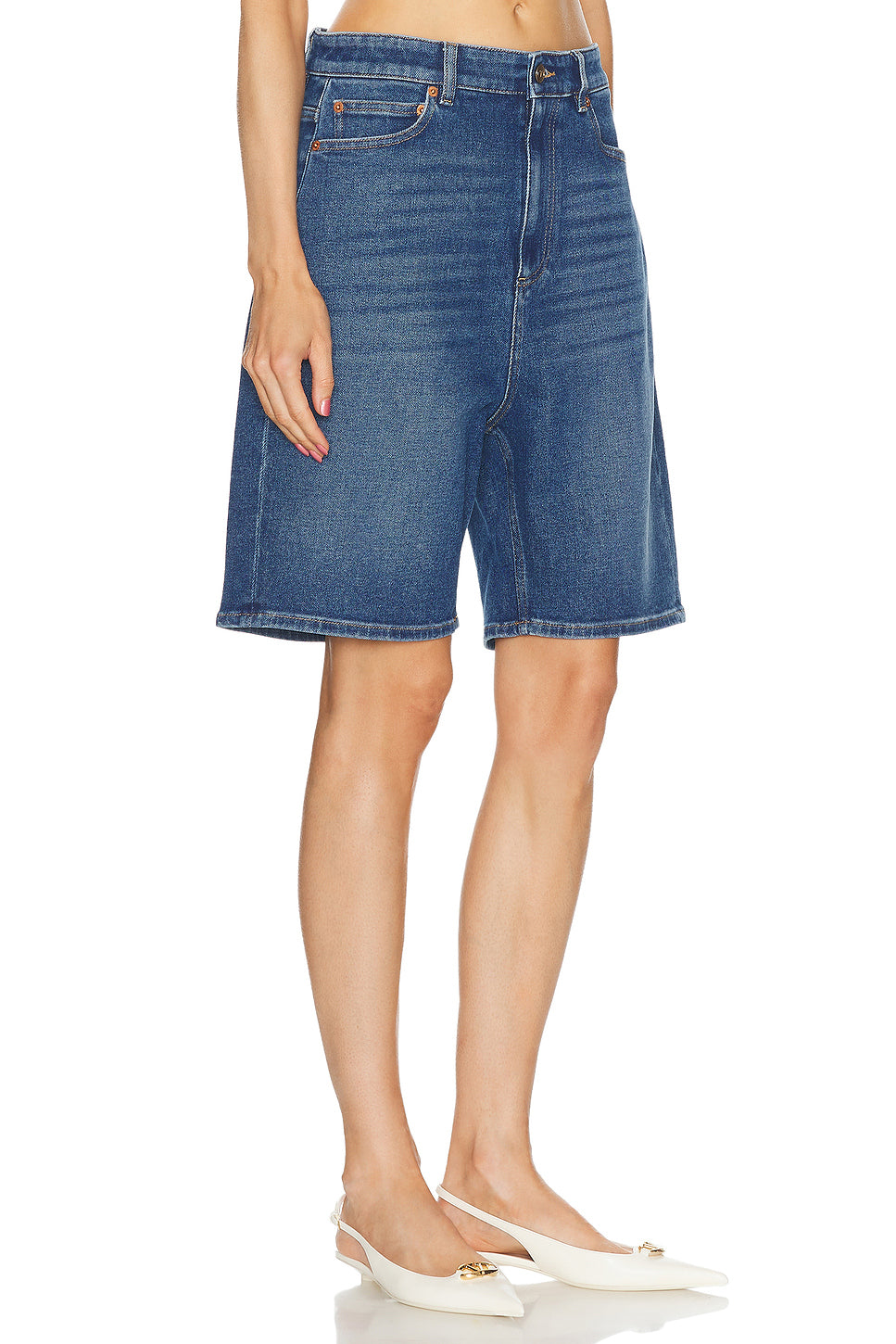 Denim Bermuda Short