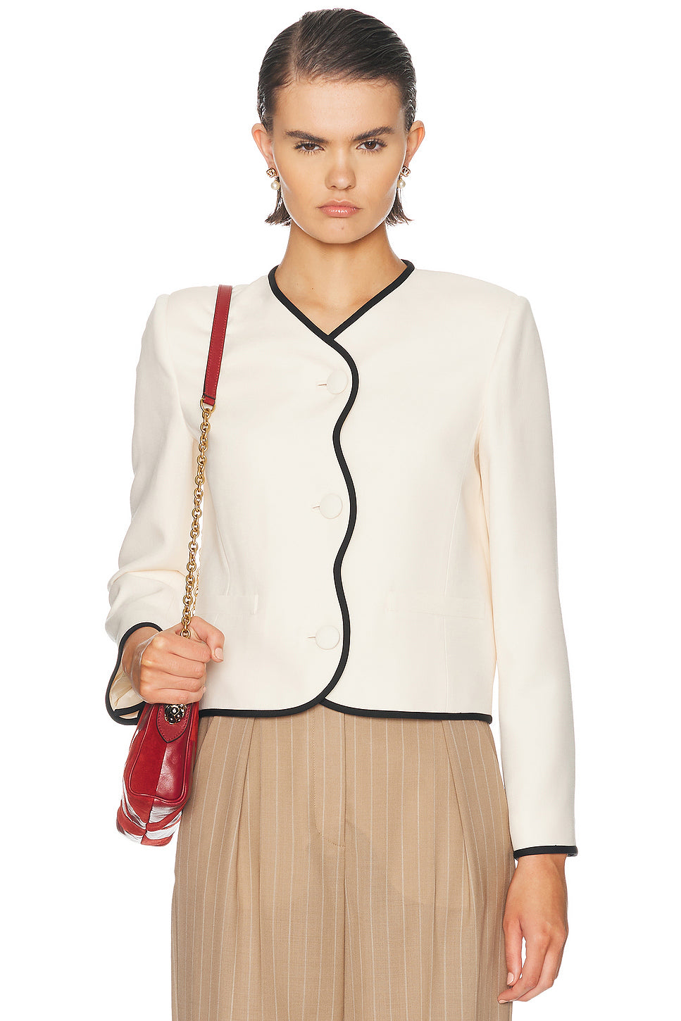 Crepe Couture Jacket