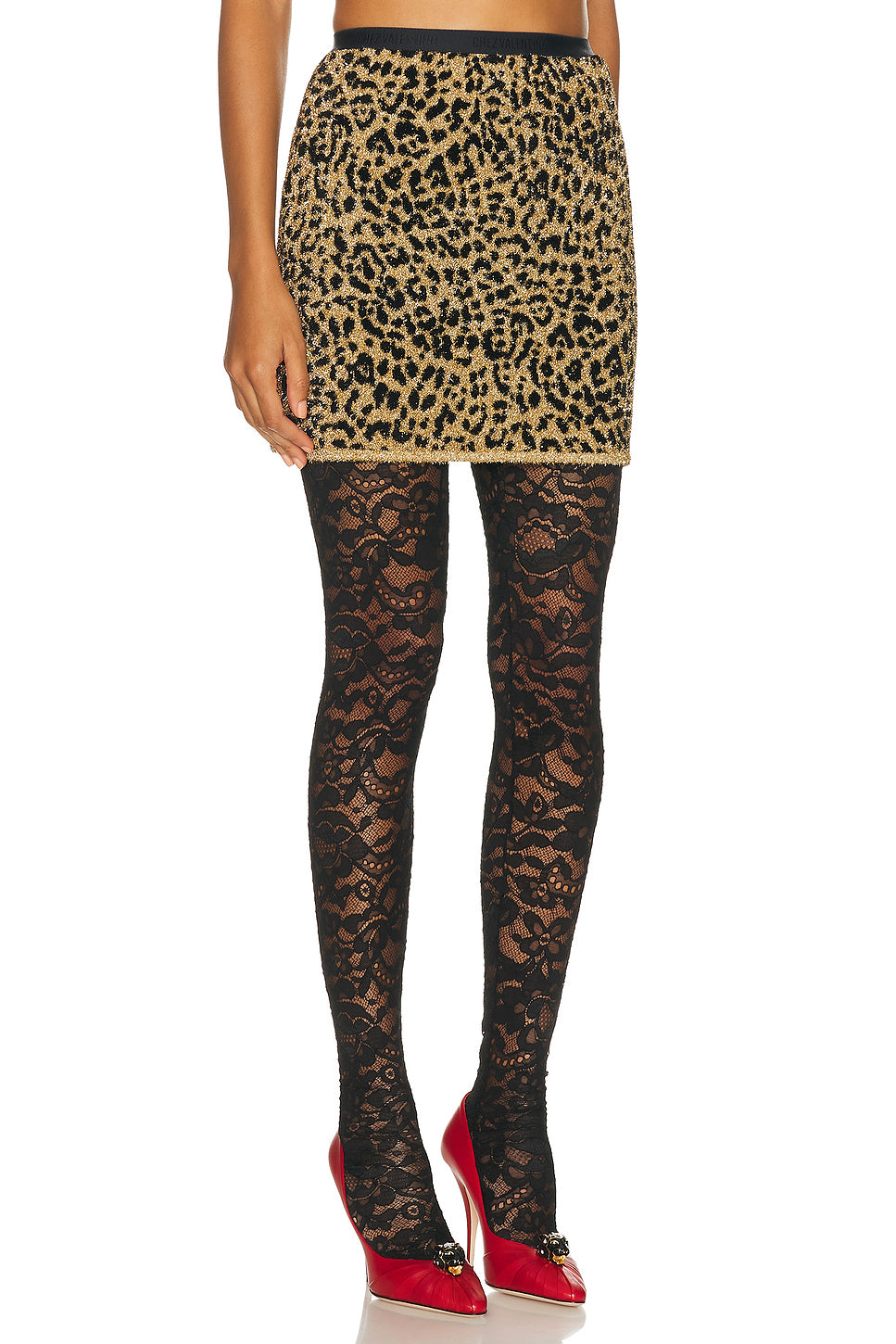 Animalier Jacquard Skirt