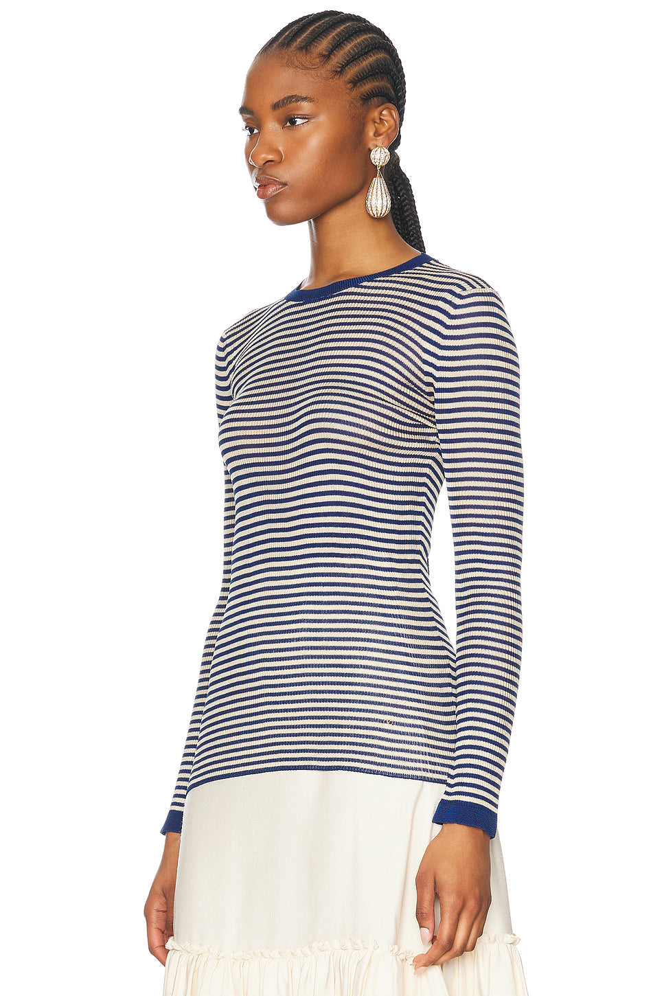 Striped Long Sleeve Top