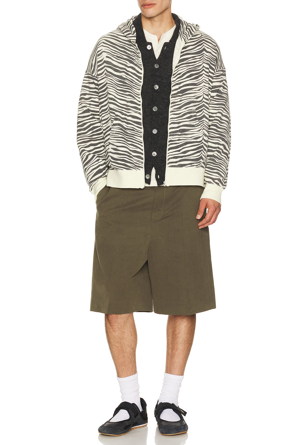 Jumbo Sb Hoodie F.z. Quagga