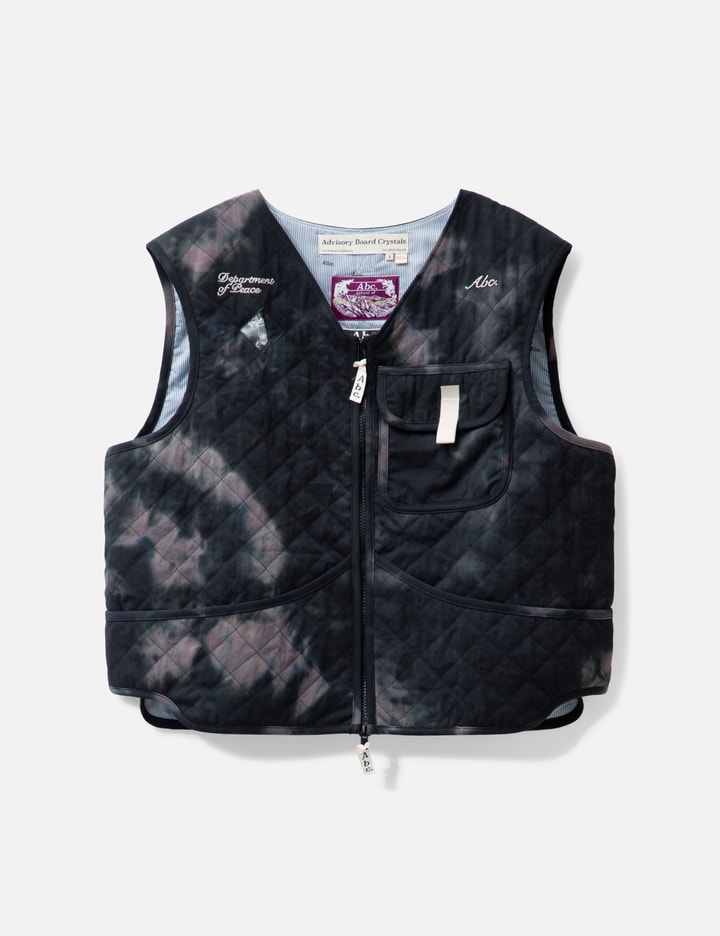 ABC. QUILTED STICKS AND STONES CARGO VEST