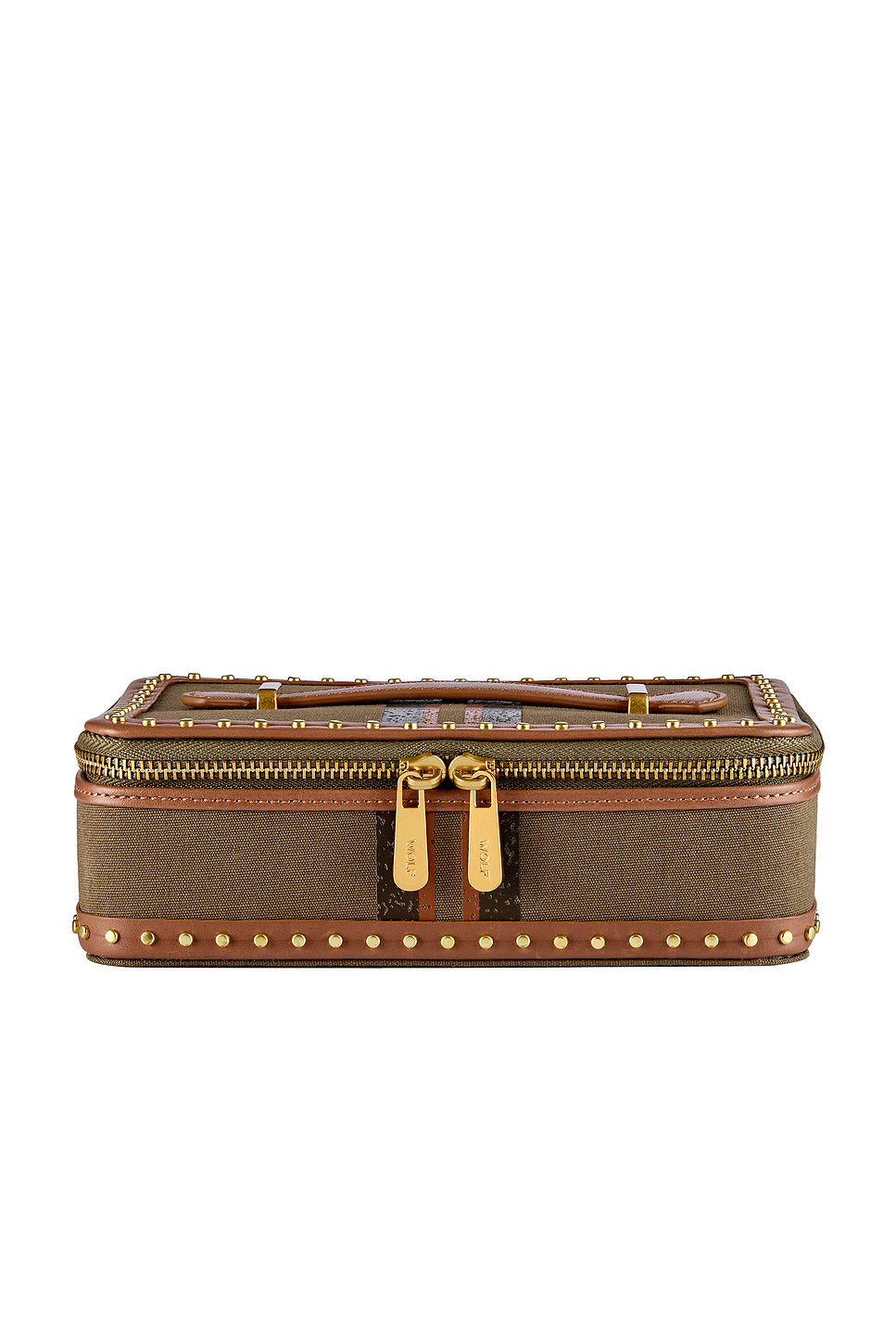 Ida Travel Zip Jewelry Case With Handle