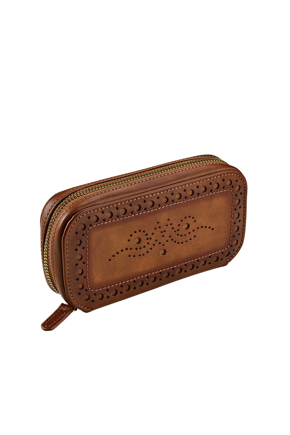 Brogue 2 Piece Watch Zip Case