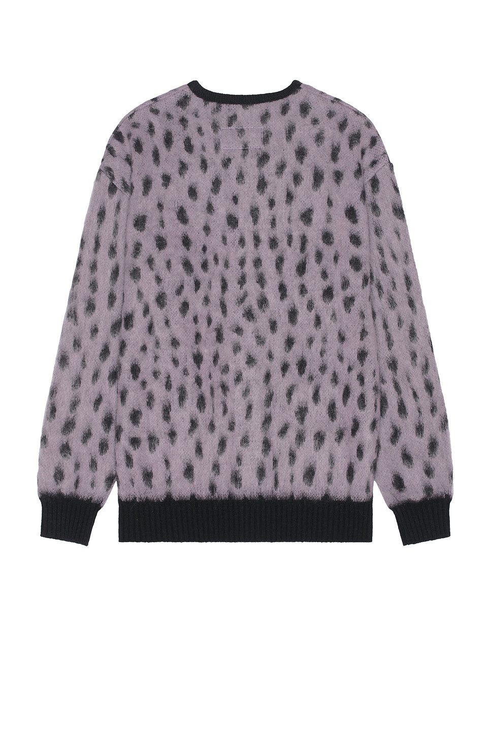 Leopard Mohair Cardigan