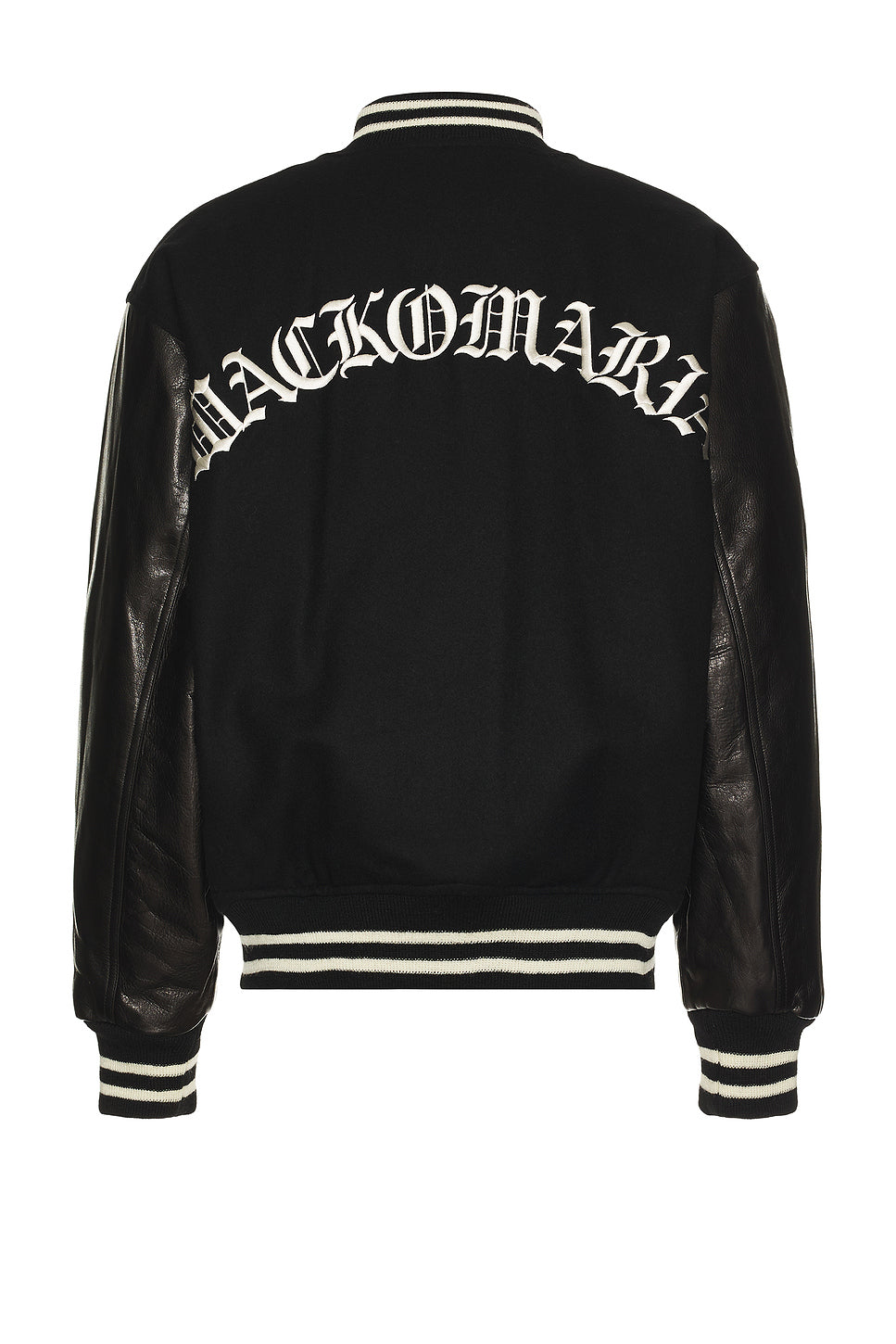 Leather Varsity Jacket -B- Type-2