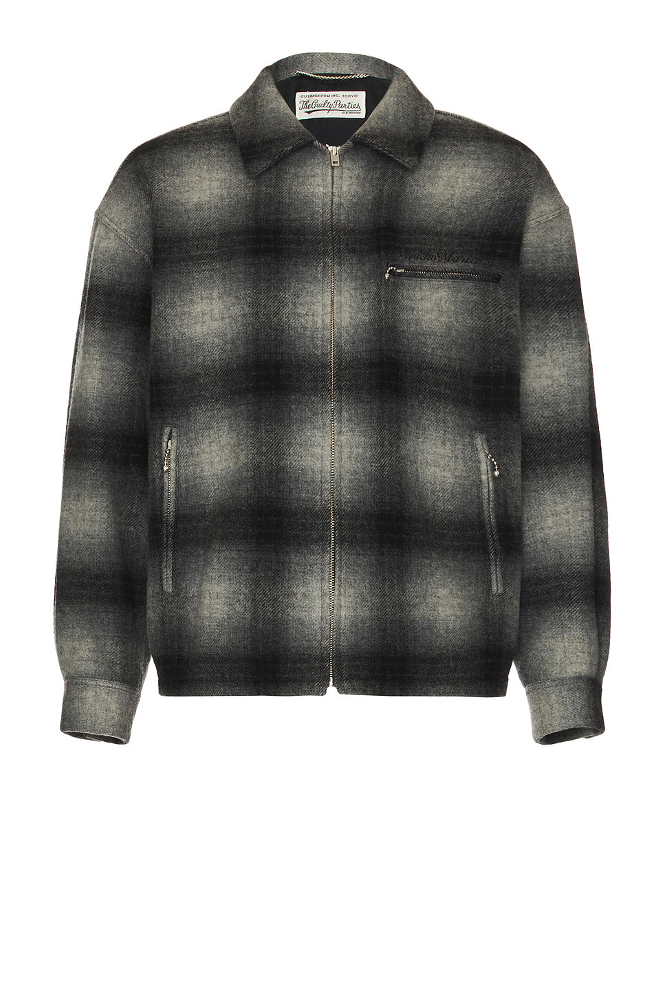 Ombre Check 50'S Jacket Type-2