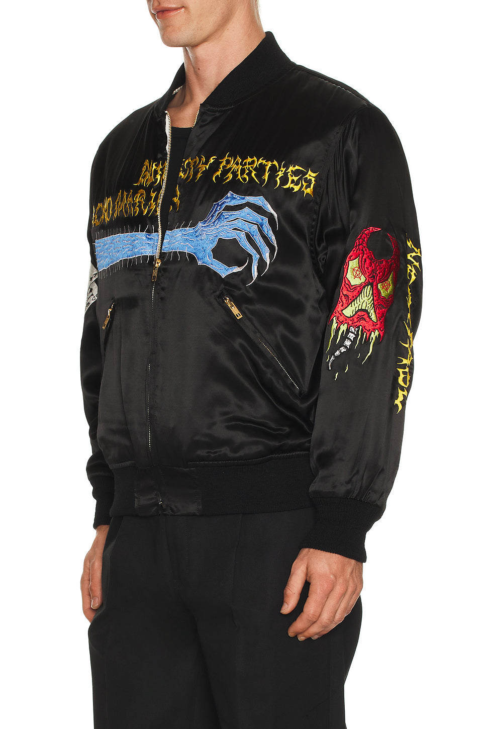 x Neck Face Vietnam Jacket