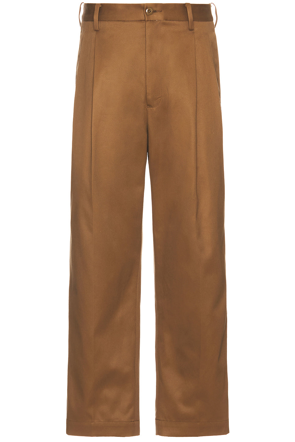 Double Pleated Chino Trousers