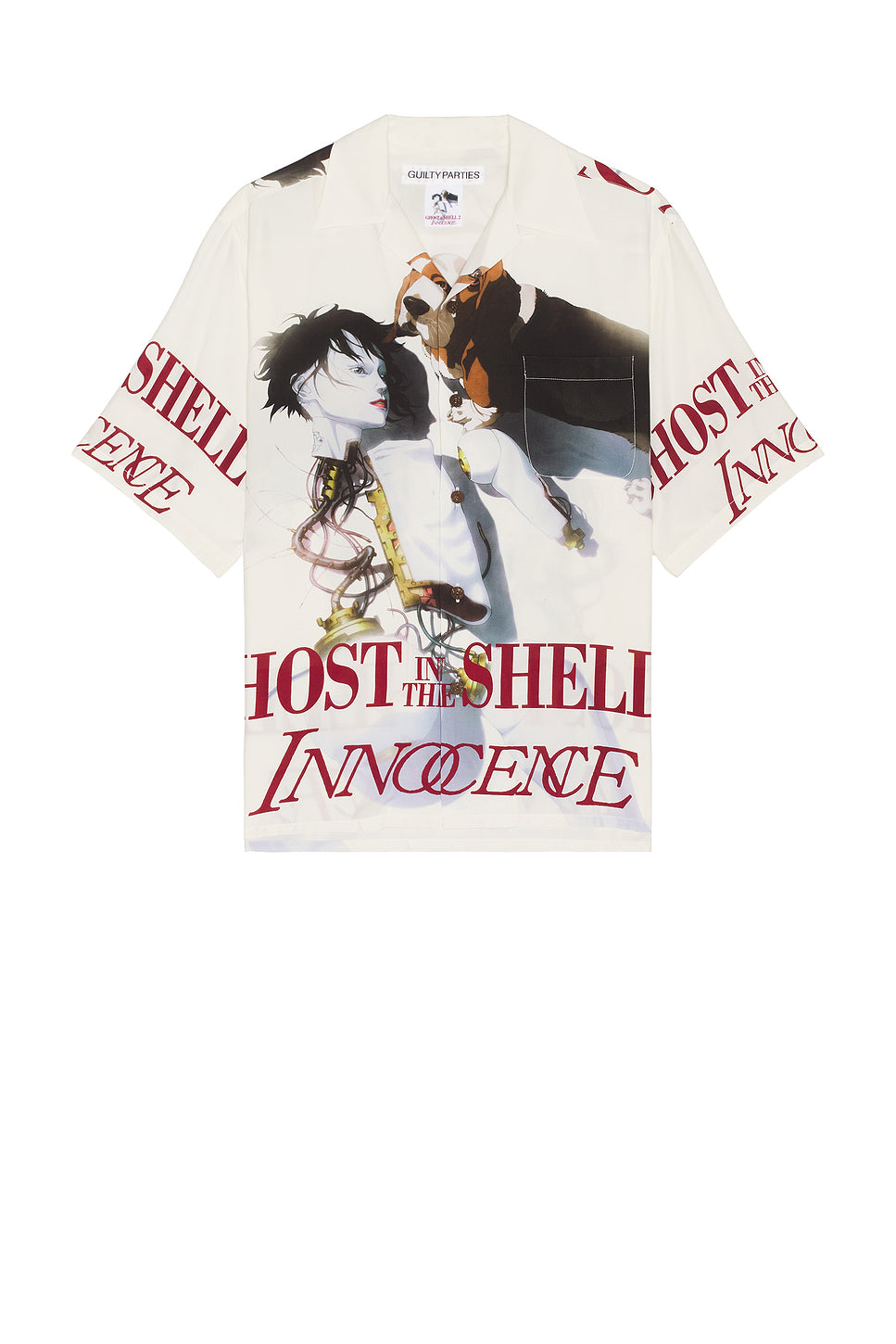 X Ghost in The Shell Innocence Hawaiian Shirt Type-1