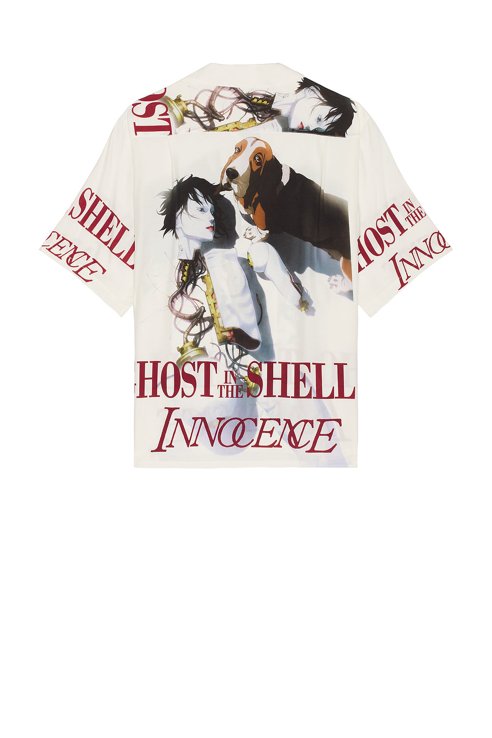 X Ghost in The Shell Innocence Hawaiian Shirt Type-1