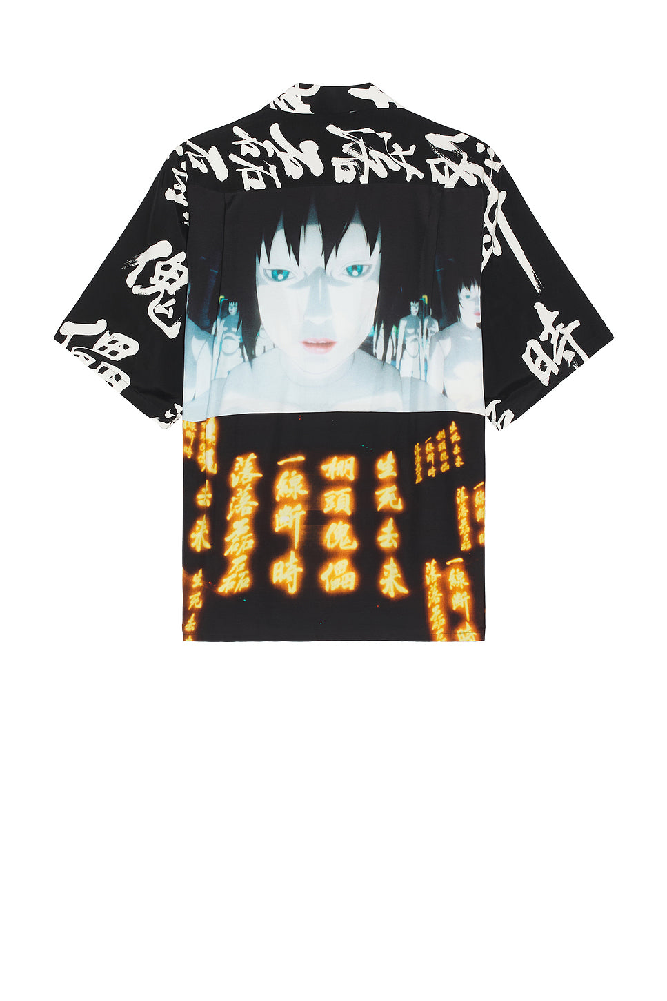 X Ghost in The Shell Innocence Hawaiian Shirt Type-2