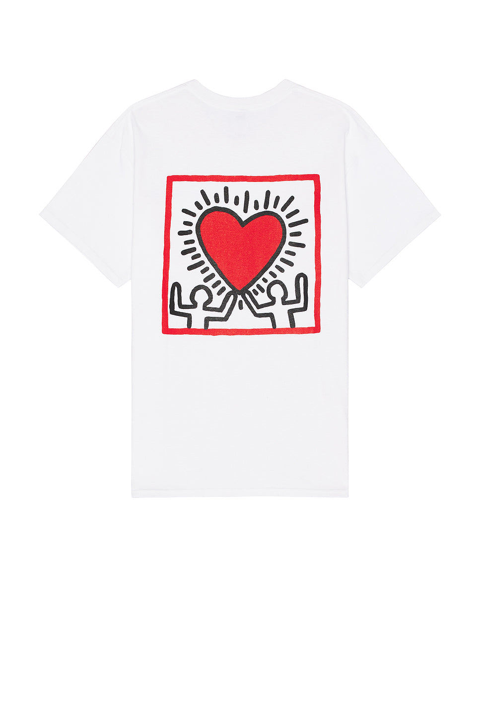 Keith Haring Crew Neck Pocket T-Shirt Type-1