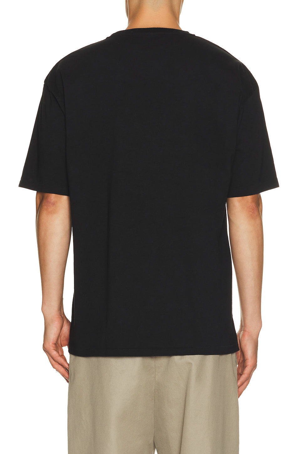 Washed Heavy Weight Crew Neck Tee Shirt Type 5