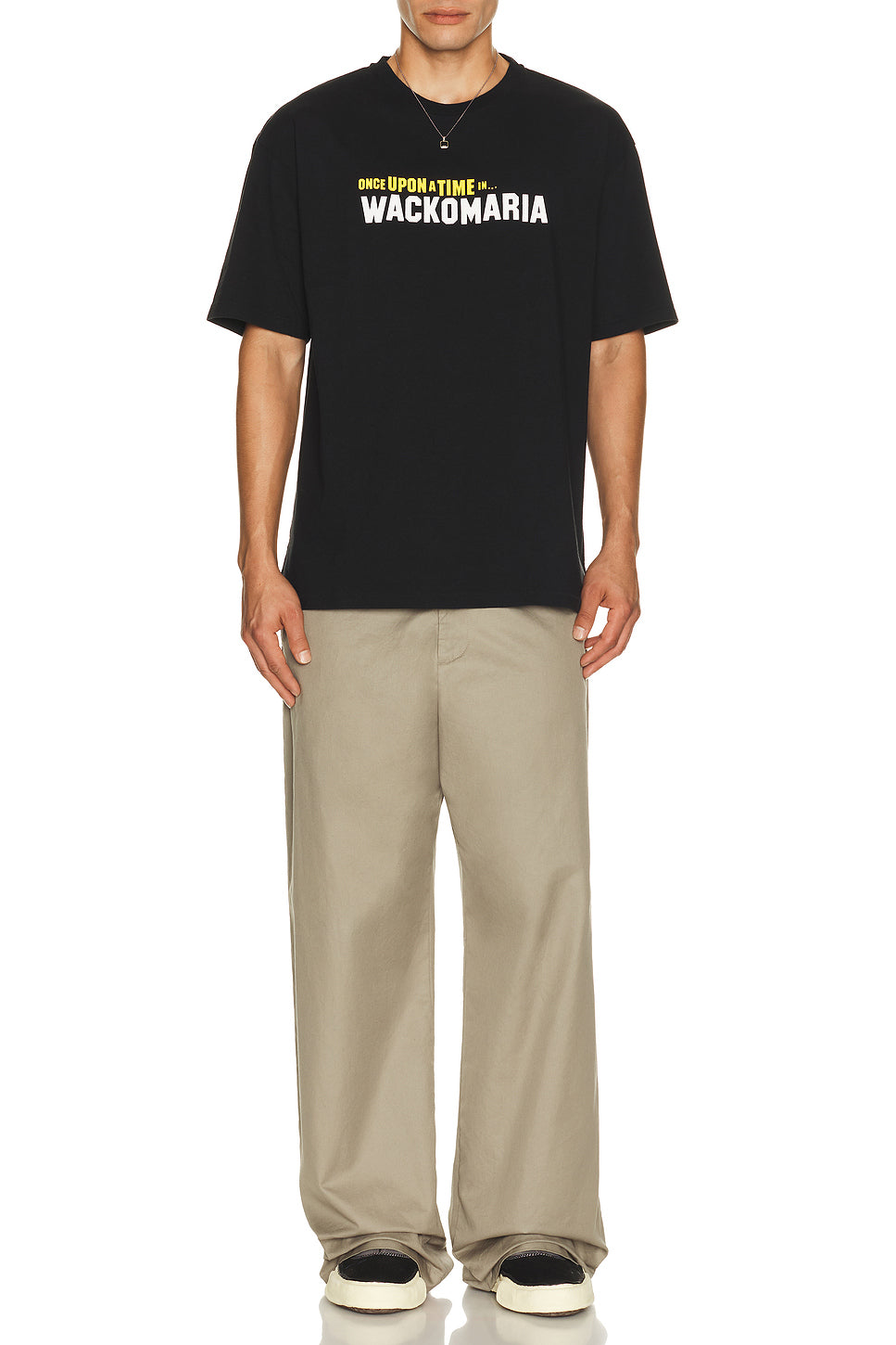 Washed Heavy Weight Crew Neck Tee Shirt Type 5
