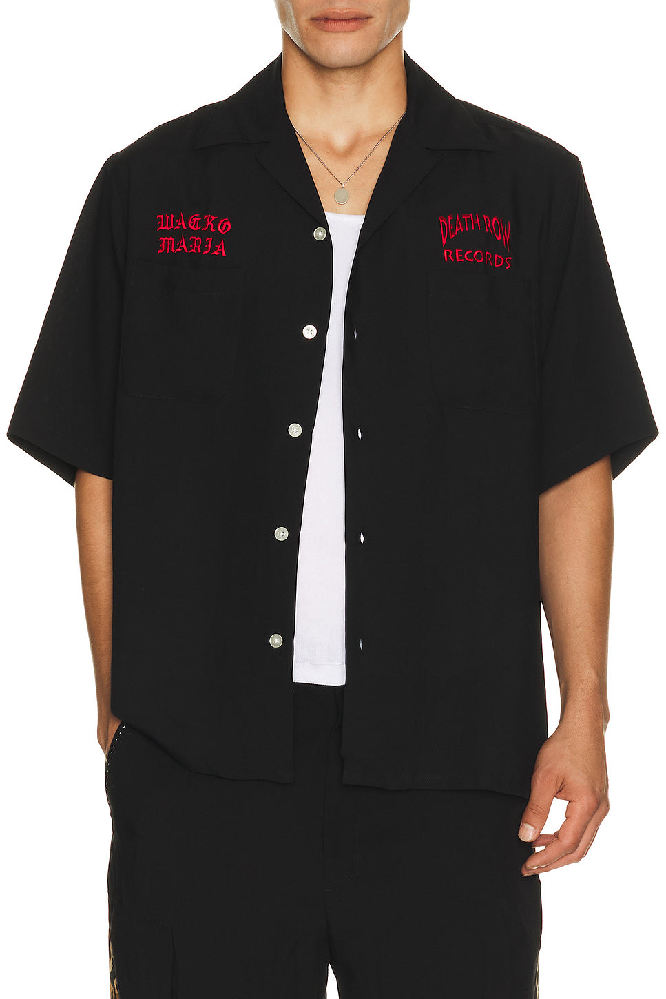 Death Row Records 50's Short Sleeve Shirt