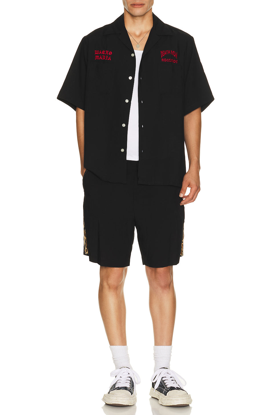 Death Row Records 50's Short Sleeve Shirt