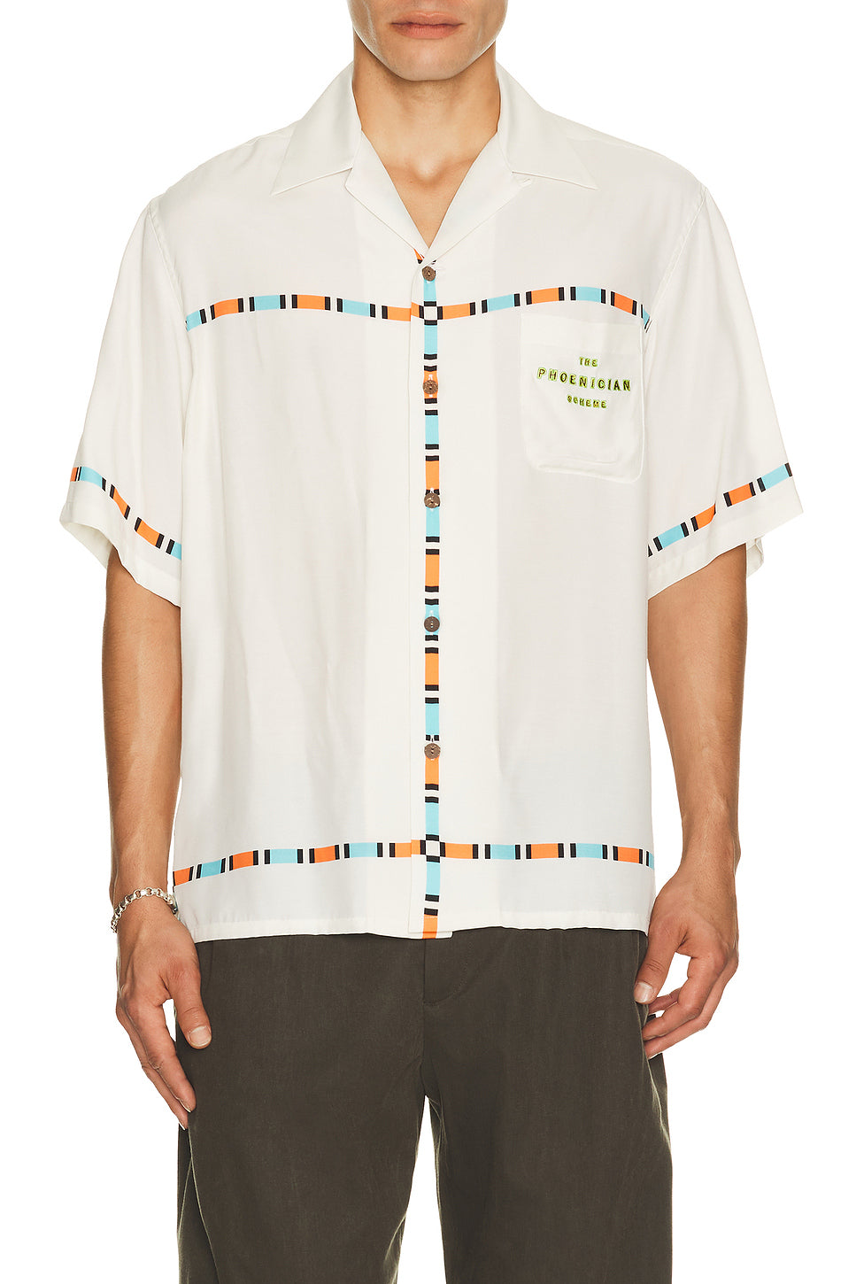 The Phoenician Scheme Short Sleeve Hawaiian Shirt Type 1