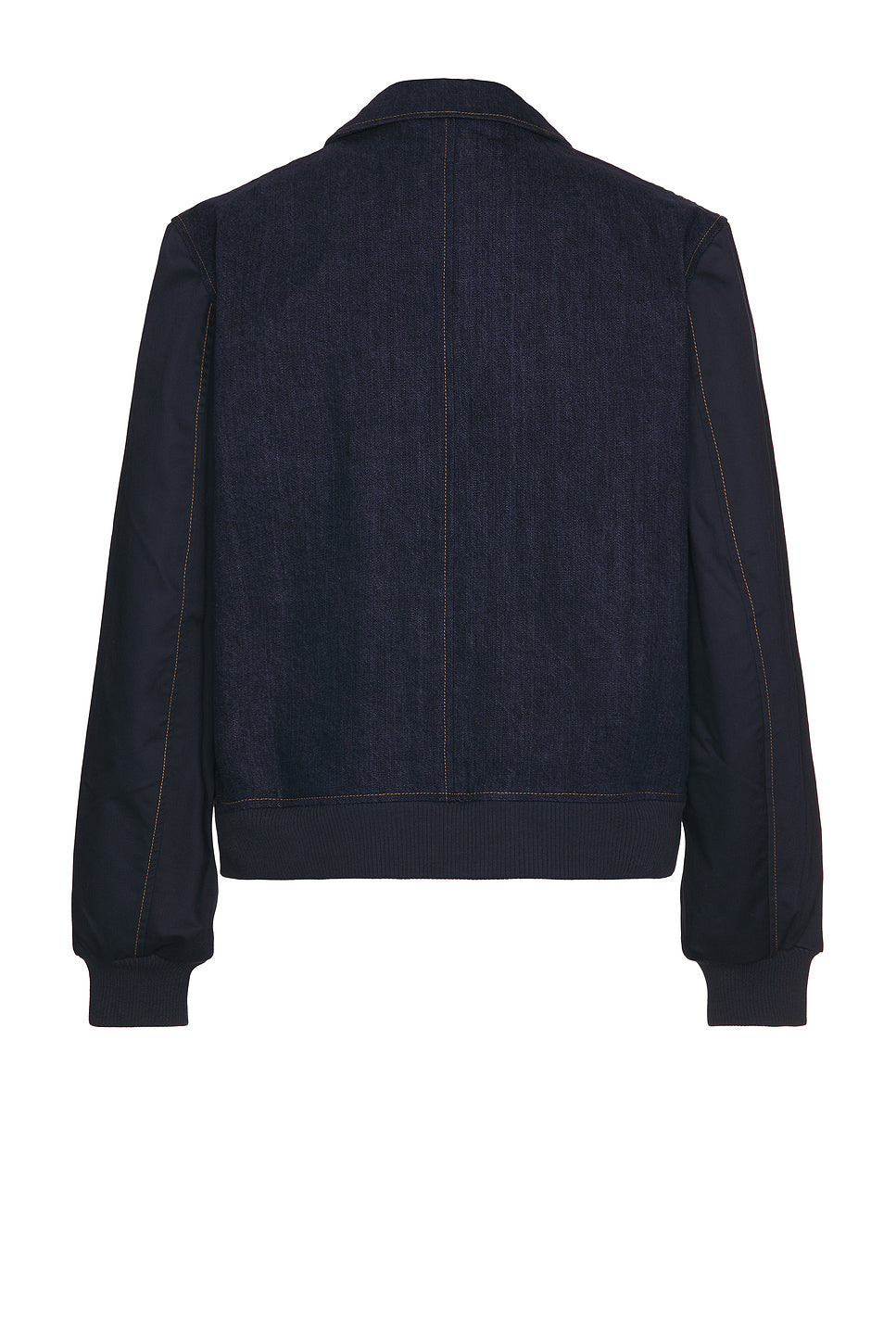 Echo Denim Varsity Jacket