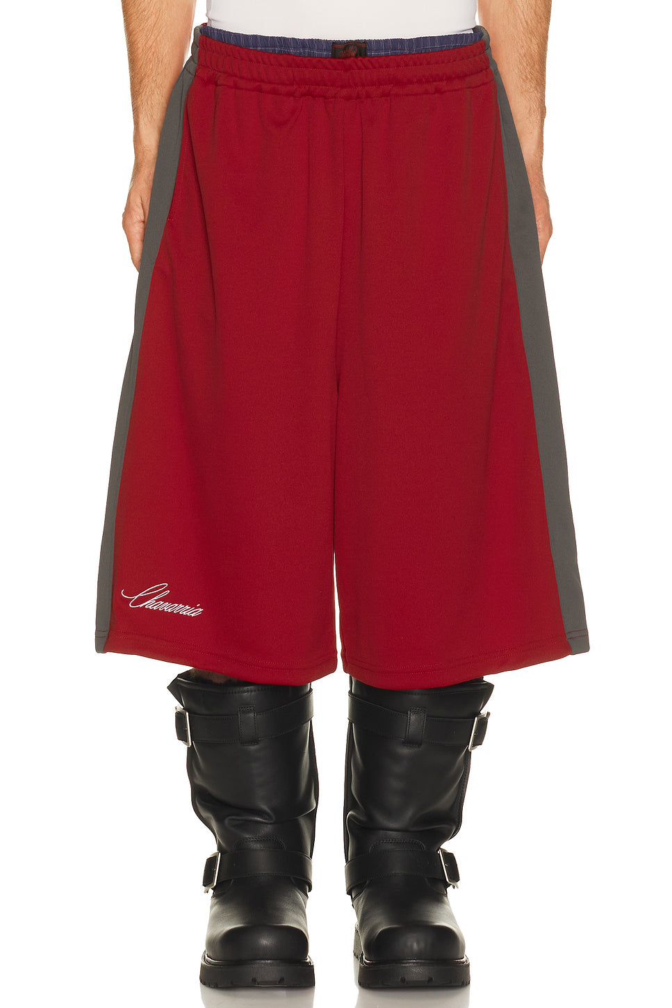 Oversized Exposed Basketball Short