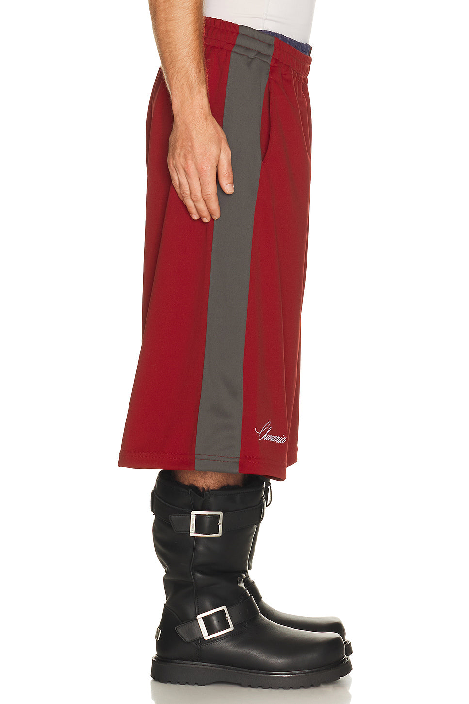 Oversized Exposed Basketball Short