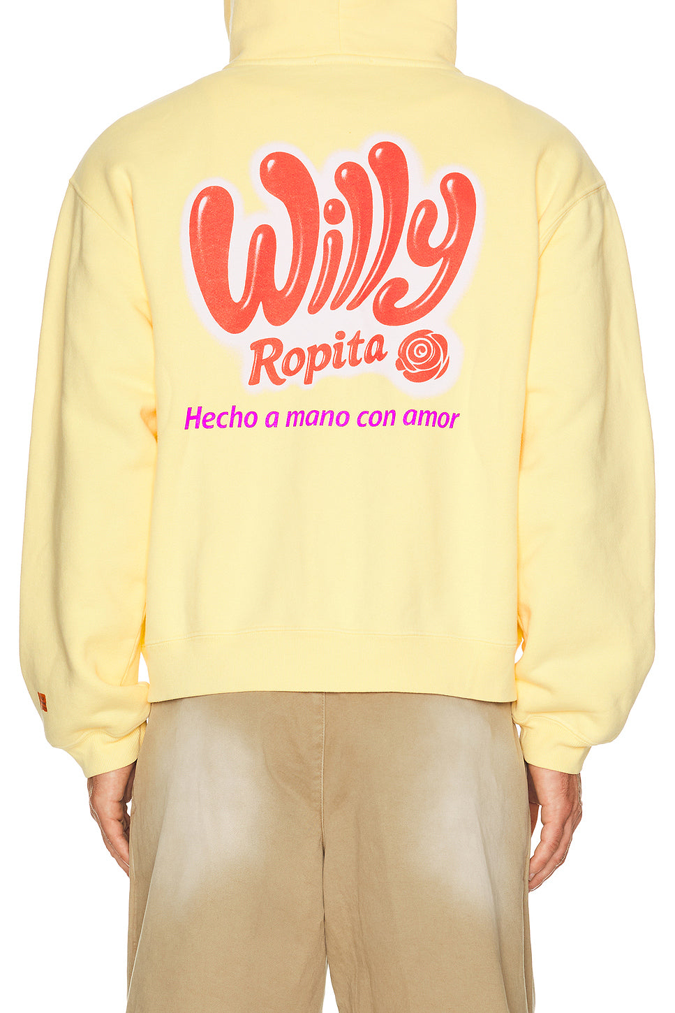Willy Ropita Shrunken Zip-Through Hoodie