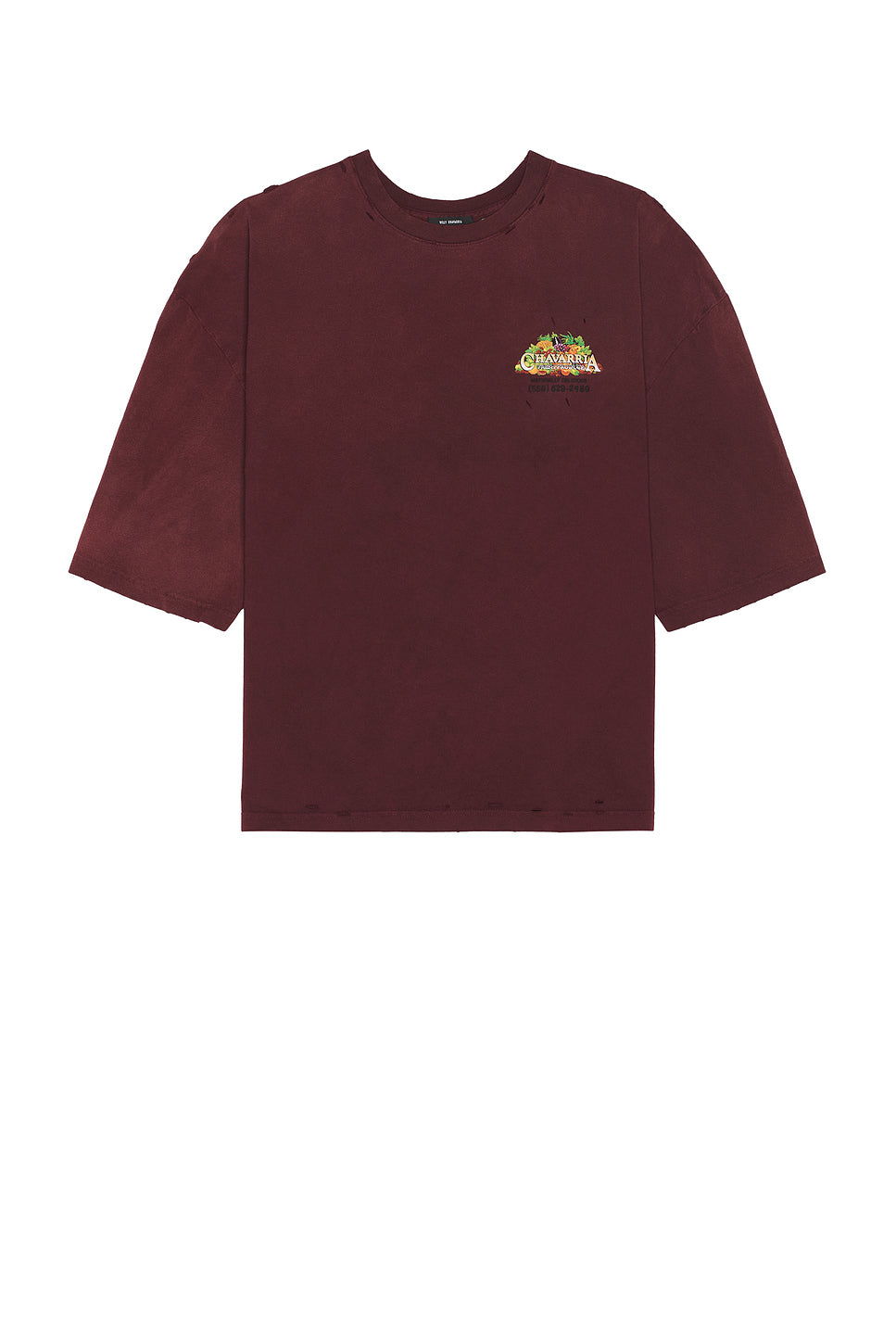 Willy Produce Destroyed Buffalo Tee