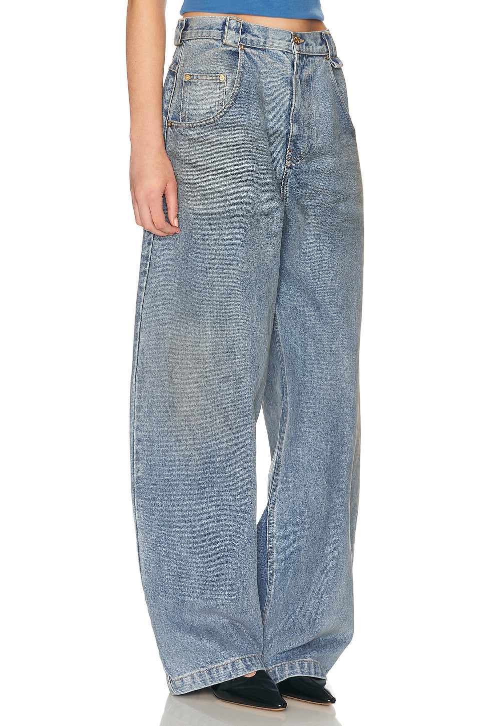 Bad Girl Denim Barrel Leg