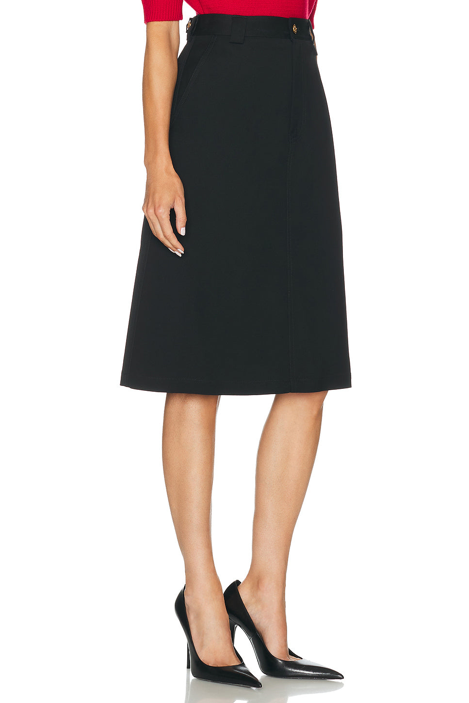 Midi Uniform Skirt