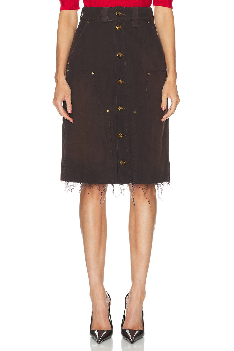 Midi Workwear Skirt