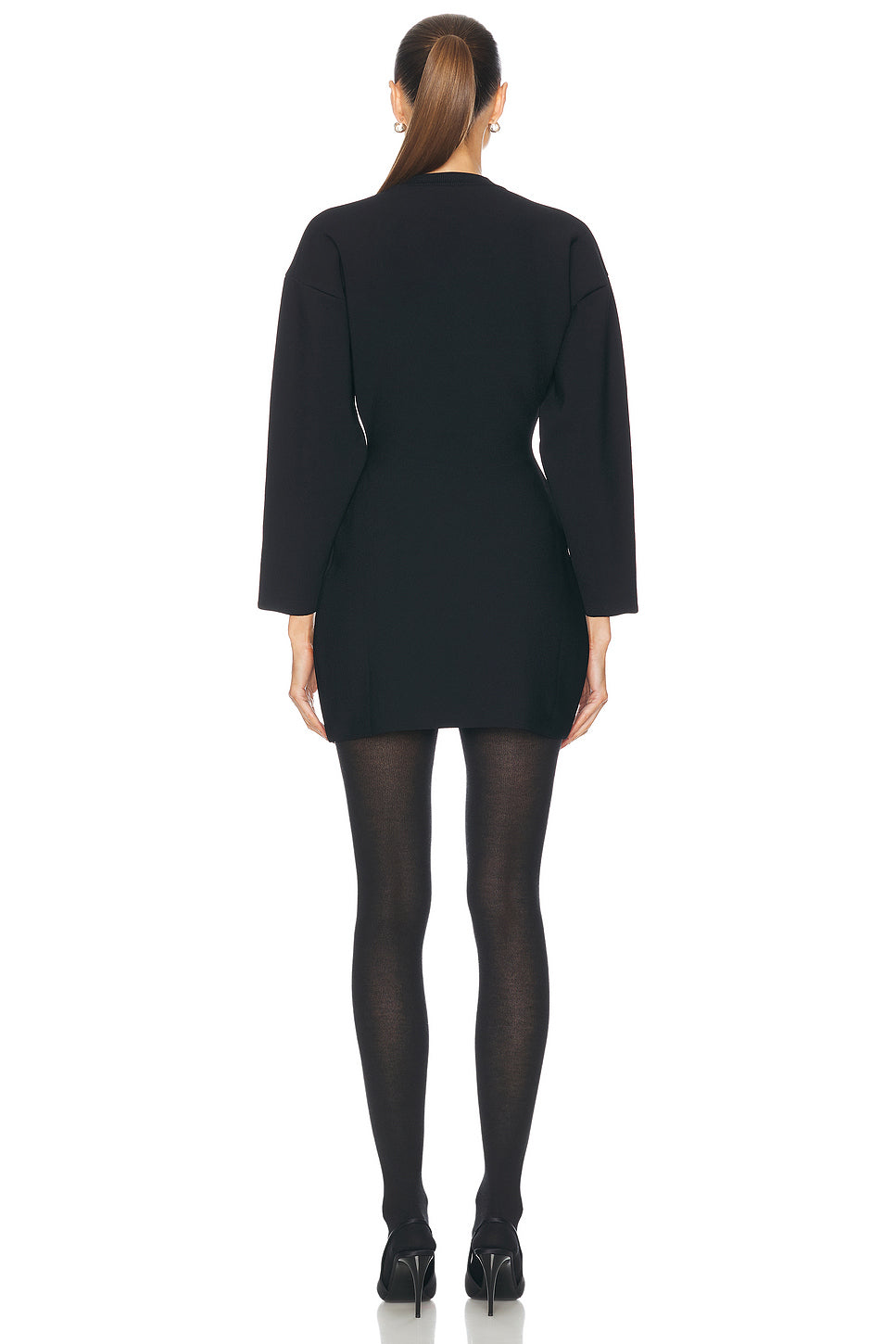 x Rosie Huntington-Whiteley RHW Power Knit Mini Dress