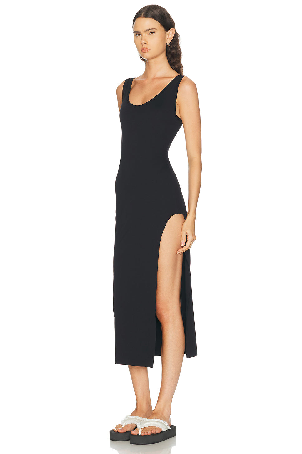 Opaque Scoop Dress