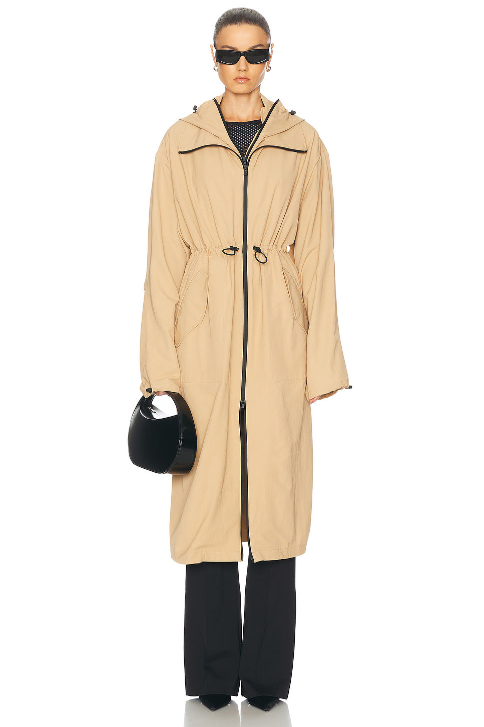 x Rosie Huntington-Whiteley RHW Anorak