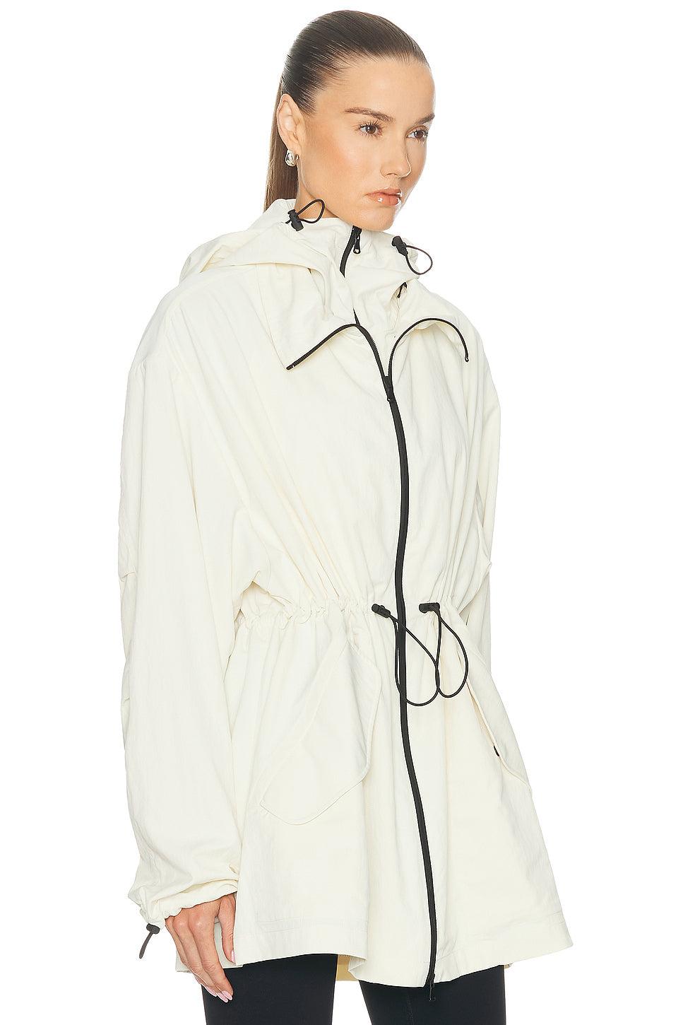 X Rosie Huntington-Whiteley Crop Anorak